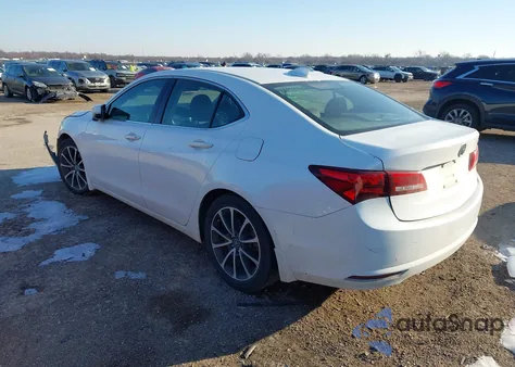 2015 Acura Tlx V6 Tech z USA, uszkodzony, nr VIN 19UUB2F59FA023565